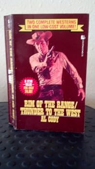 Mass Market Paperback Rim of the Range/Thunder to the West Book