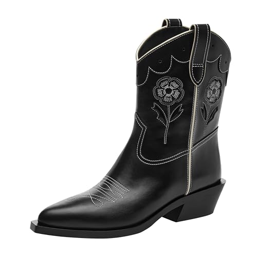 COACH Men's Aria Cowboy Boot Industrial Shoe