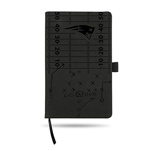 Rico Industries NFL New England Patriots Laser-Engraved Notepad