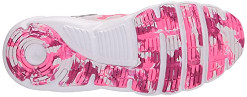 Under Armour Girls' Big Kid Grade School Assert 9 , Cool Pink (600)/Cerise , 6 #TOP3