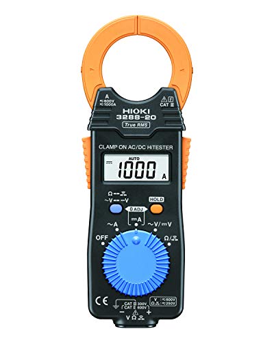 Image of Hioki HiTester 3288-20 Clamp-Meter, 1,000A AC /DC, Conductors to 35mm, Voltage, and Resistance Measurement