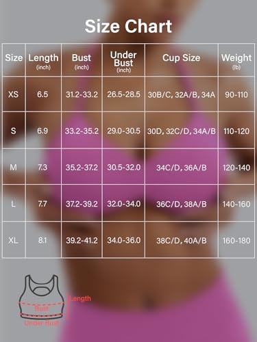 Image of VOYJOY Impact Strappy Bra Sports Bras for Women Basic Workout Gym Yoga Bra