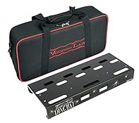 Lightweight American 6061-T6 aircraft-grade Aluminum chassis Pedalboard surface: 18" x 7.75" 8 isolated 9V 500mA DC outputs Includes AC line cord, DC power cable kit and 3M Dual Lock for mounting Innovative Zero Noise Hybrid DC Transformer design