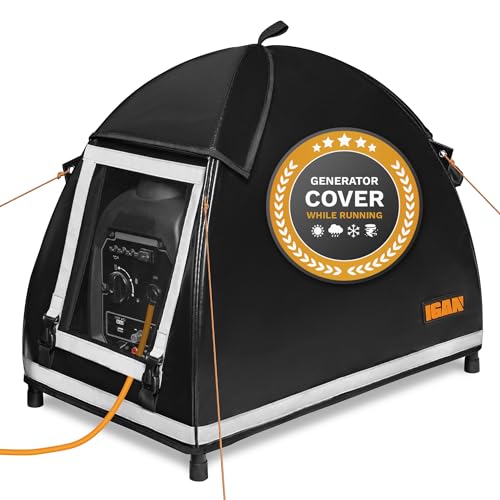 IGAN Small Inverter Generator Tent Cover While Running, Compatible for Honda and Most...