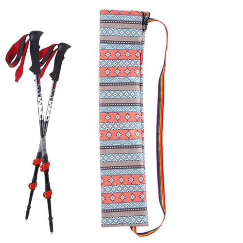 Generico Bolsa para caña de pescar | Camp Canopy Pole Bolsas de transporte con correa | Organizador portátil para cañas de pescar, bastones de senderismo, bastones de senderismo