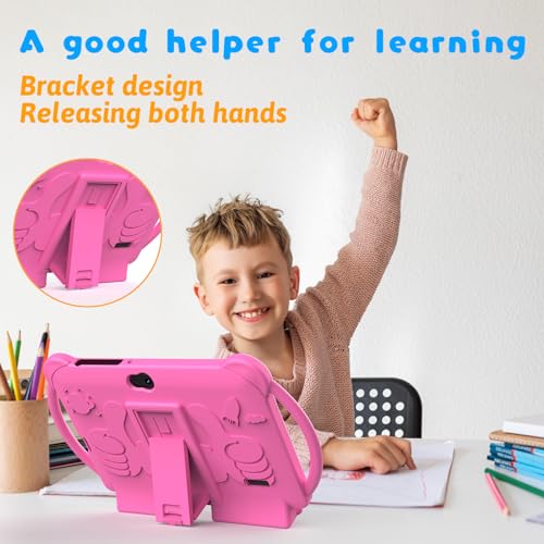 Image of Kids Tablet 7 inch for Girls Boy Android Tablets for Kids, 4GB RAM 32GB ROM Toddler Tablet, WIFI Bluetooth, Safety Eye IPS Screen, Parental Control, Dual Camera Shockproof Case for Educational Games