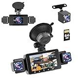 Roinvou 4K+1080P Dash CAM Coche, 5GHz WiFi Dashcam con Tarjeta SD 64GB, Camara Vigilancia Coche con 3″ IPS Pantalla, 170° Gran Angular, Grabación en Bucle, Sensor G,Visión Nocturna Roinvou 4K+1080P Dash CAM Coche, 5GHz WiFi Dashcam con Tarjeta SD 64GB, Camara Vigilancia Coche con 3″ IPS Pantalla, 170° Gran Angular, Grabación en Bucle, Sensor G,Visión Nocturna
