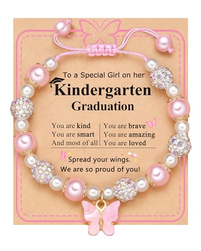 Kidbbi Best Kinder Kindergarten Graduation Gifts for Girls Kids Bracelet