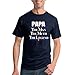 Produktbild Papa | Der Mann Mythos Legende Lustige Geschenkidee | Herren Popkultur Grafik T-Shirt L.