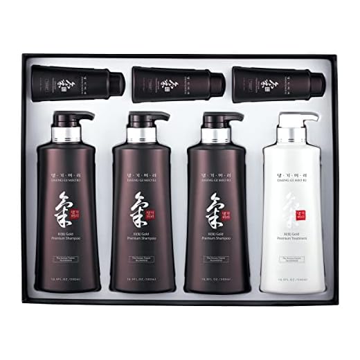 Daeng Gi Meo Ri Ki Gold Premium Special Hair Care 4pcs Set (In Original Box)