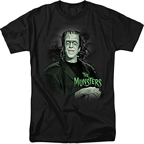 NBC Herman Munster - The Munsters Adult T-Shirt, XX-Large Black