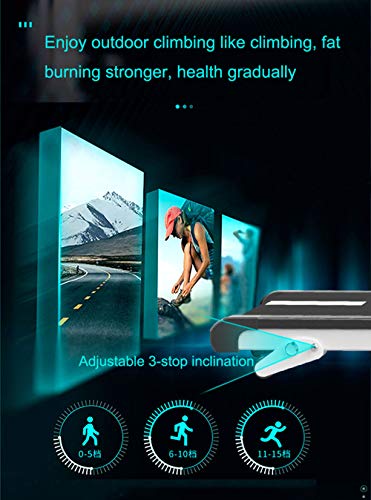 Caminadora Plegable Mecánica con Pantalla Led y Monitor de Ritmo Cardíaco miniatura 4