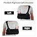 rosenice Arm Sling - Shoulder Immobilizer Medical Support Strap for Broken Fractured Arm Elbow Wrist, Adjustable Shoulder Rotator Cuff Support Brace, Left and Right Arm