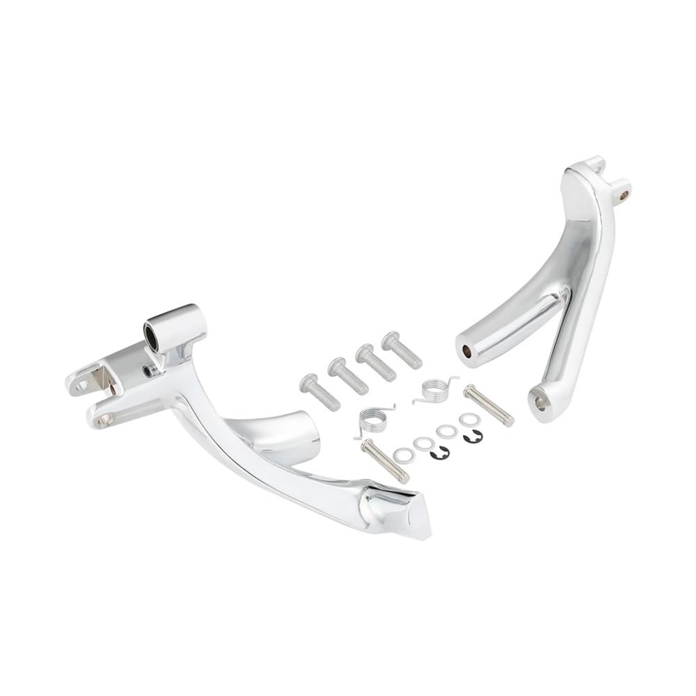 Repose-Pieds Moto Kit Support Fixation Avant Conducteur Sport Glide Fat Bob Breakout Custom