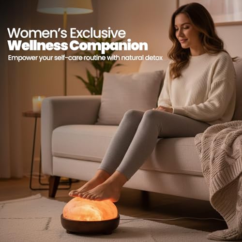 SAF Naturals Himalayan Salt Lamp, Dome Shape, for Home Spa Relaxation by SAF Naturals - Used condition - Image 2