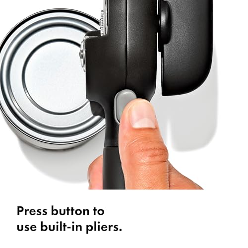 Oxo Can Opener Smooth Edge in black, Nylon, 6.22 x 16.89 x 27.31 cm - Image 5