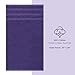 American Soft Linen Luxury Hand Towels for Bathroom, 600 GSM Heawy Weight 16x28 Size 100% Cotton Turkish 4 Piece Hand Face Towel Set, Purple Hand Towels