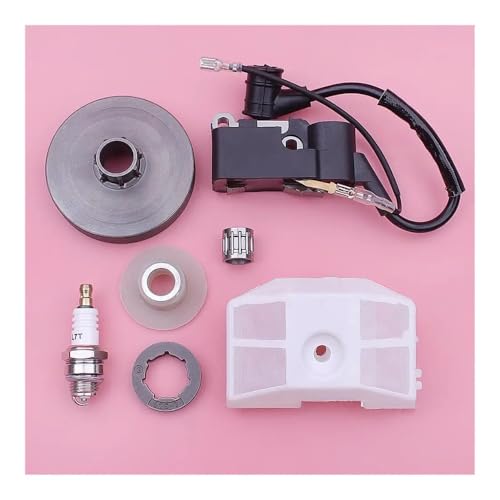 Kit filtre tambour d'embrayage et bobine d'allumage pour tronçonneuse 45cc 52cc 58cc