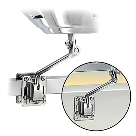 Magma Products, A10-240 Square Rail / Vertical Surface Mount