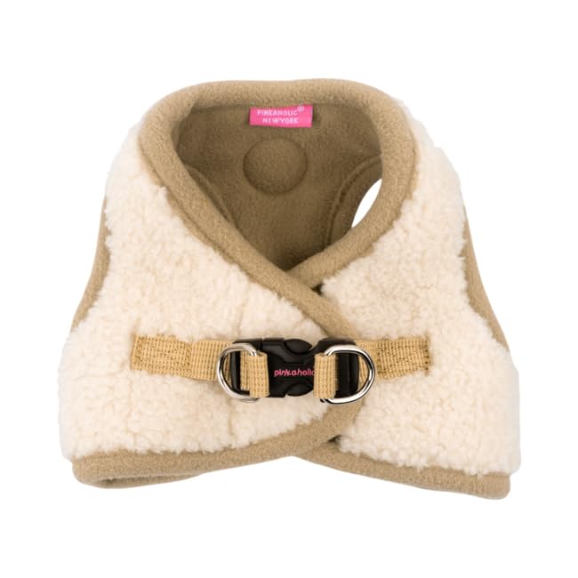 Harnais pour chien Itzel veste S beige anti-traction et rembourré