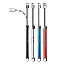 Acendedor de Fogão Elétrico Flexível USB Recarregável - Ideal para Velas, Churrasqueiras e Lareiras