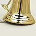 Nautical Premium Polished Brass and Nickel Coated Door Functional Bells | Exclusive Pirate's Decor Gifts Collectibles | Nagina International (Brass, 09 Inches)