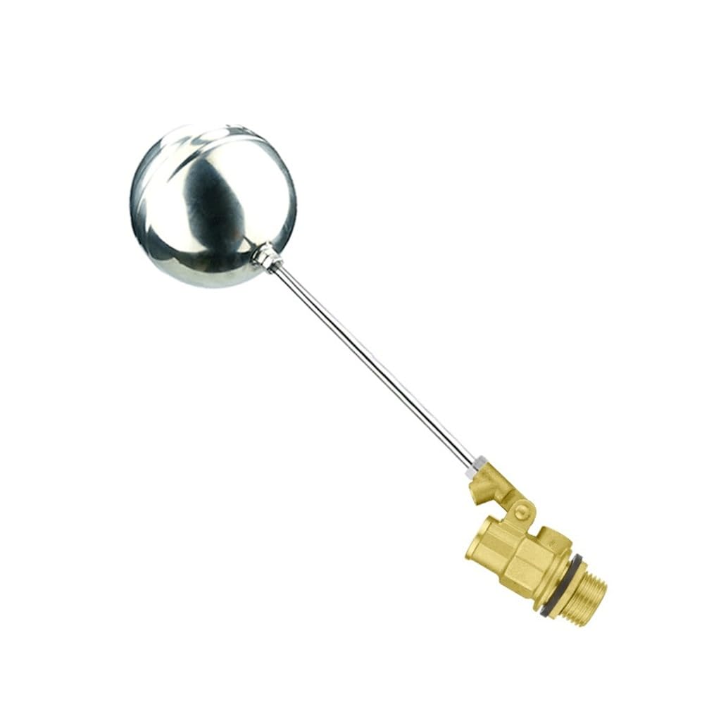 Float Valve, Flotador De Latón, 1/2-1 Pulgada, Tanque Agua Caliente Fría, Cisterna, Sello Goma, Control Flujo, Sin Fugas(1")