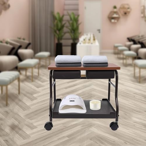 Carrito portátil para pedicure con spa de pies y masaje miniatura 6