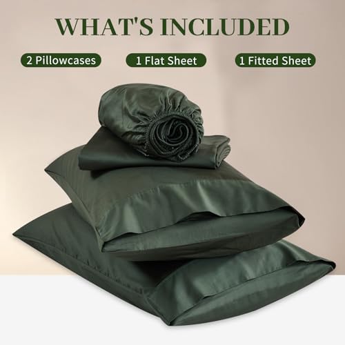 Image of Bedlifes 1000TC Egyptian Cotton Cal King Sheets, 18-24 inch Extra Deep Pocket