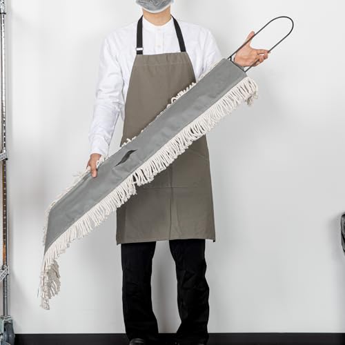 Image of Restaurantware-MOP FRAME ONLY: Clean Tek Professional 48 x 5 Inch Dust Mop Frame, 1 Snap-On Wire - Dust Cleaning Head And Handle Sold Separately, For Home Or Office, Iron Wire
