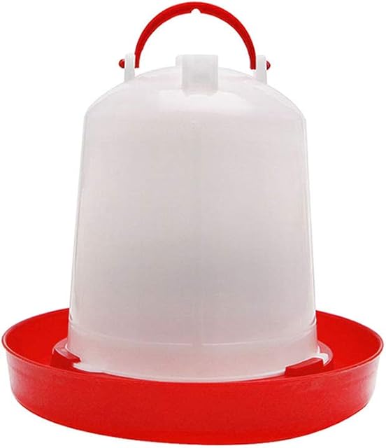 Steellwingsf 1.5L/2.5L/4L/6L Chicken Feeder Drinker Poultry Plastic Feeder for Chick Hen Quail Hens Ducks Food Water Kettle