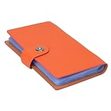 El material es de piel sintética de alta calidad y soporte para tarjetas de manga duradera.