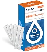 CorDx TyFast at-Home COVID-19 Antigen Rapid Test Kit, Easy, Accurate, Fast Results in 10 Minutes....
