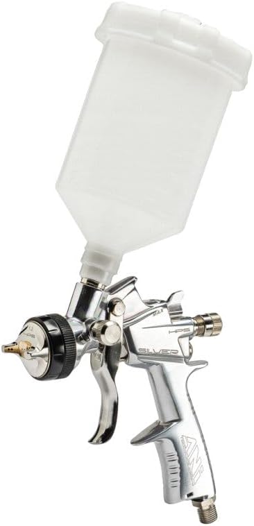 ANi F160 Silver HPS Full Sized Gravity Spray Gun 1.7mm (AH1504006A) *Best on the market at this price point*