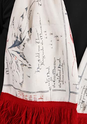 Adult The Hobbit Knit Hat & Scarf Set - Officially Licensed with Acrylic Knit Hat and 70" Scarf with Fringe4