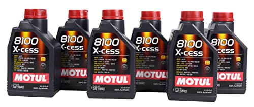 Motul 8100 5W40 X-Cess 1L Pack de 6
