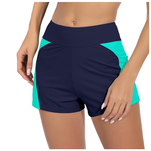Pantalón de natación menstrual para mujer, 4 capas, antifugas, sin huellas, niñas y adolescentes, súper secado rápido, playa y piscina, baño absorbente antifugas, antiolor, bragas de baño mensual, 3
