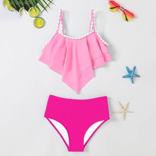 Ensemble bikini pour filles de 7 à 16 ans avec bustier de qualité supérieure