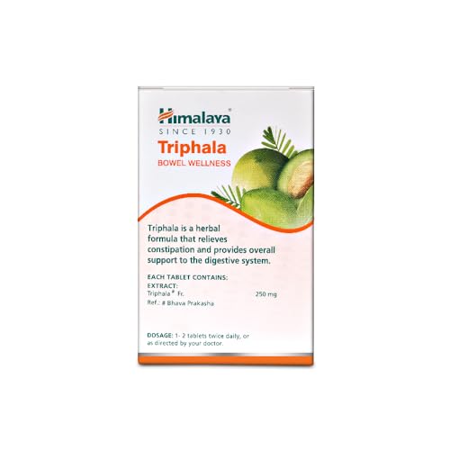 Himalaya Wellness Triphala Bowel Wellness |Relieves constipation| - 60 Tablets