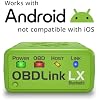 OBDLink LX Bluetooth 3.0 OBD2 Adapter for Motoscan, Torque, Hybrid Assistant (Android Only), OBD II Diagnostic Scanner