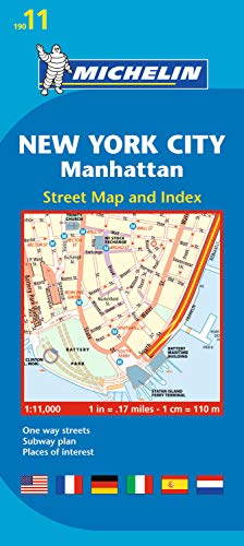 Plano New York City, Manhattan (Planos Michelin) Plano New York City, Manhattan (Planos Michelin)