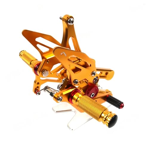 Repose pieds moto pour CBR1000RR 2004-2007 commandes reculées alu - 5