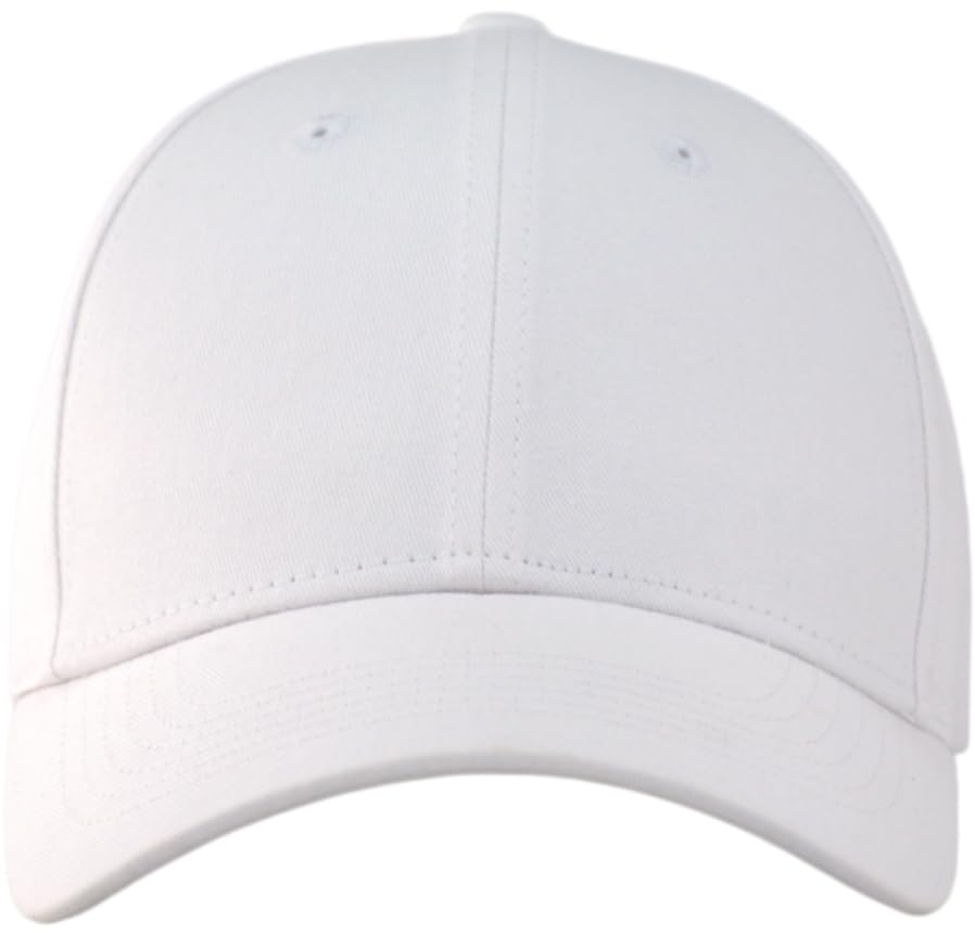 Image of TSSGBL Classic Plain Baseball Cap, Small /M-L /XL-3XL Big Head Fit, Unisex Adjustable Cotton Structured Golf Dad Hat