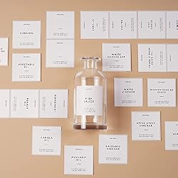 MoliMoli Minimalist Labels, Pantry, Organization, Oil, Cooking Sauce and Wine and Coffee Syrup Labels for Kitchen