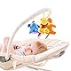 hauck Disney Babywippe mit Spielbogen Bungee Deluxe für Babys ab Geburt bis 9 kg, Verstellbare Rückenlehne, 3-Punkt-Hüftgurt, Tragegriffe, Wippfunktion (Pooh Cuddles)