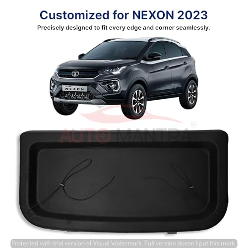 Image of Car Parcel Tray Diggi Luggage Tray in Perfect Fitting Compatible for Nexon 23