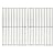 Hongso 19 1/4 inch Durable 304 Stainless Steel Solid Rod Grill Grates Replacement for Jenn-Air 720-0163, Nexgrill 720-0163, 720-0433, Brinkmann 810-8534-S Gas Grill, 2-Pack Grill Grids (SCF3S2)