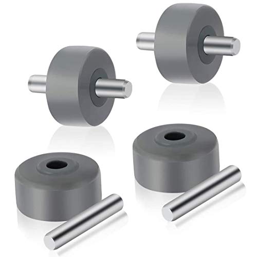 BOKIE 2Set Replacement Front Wheel for Shark Vacuum Cleaner NV350, NV351, NV352, NV355, NV356E, NV500, NV501, NV502 and More