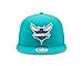 New Era NBA Charlotte Hornets Women's Team Glisten Snap 9FIFTY Cap, One Size, Teal