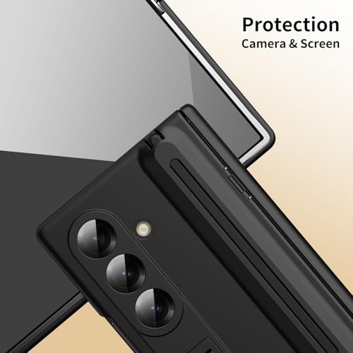 Funda rígida Samsung Z Fold 7 con protector integrado de alta gama 7